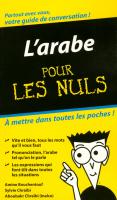 Arabe - Guide de conversation Pour les Nuls