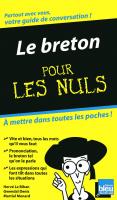 Le breton - Guide de conversation Pour les Nuls
