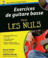 Exercices de guitare basse Pour les Nuls