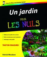 Un jardin  pour les Nuls