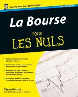 La bourse Pour les Nuls, 2e édition