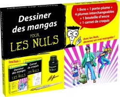 Coffret Dessiner des mangas pour les Nuls