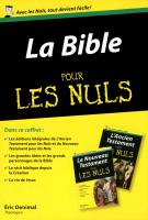 Coffret La Bible pour les Nuls