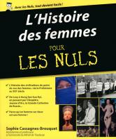 Histoire des femmes Pour les Nuls