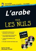 Kit audio Arabe Pour les Nuls