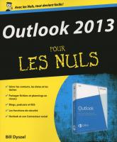 Outlook 2013 Pour les Nuls