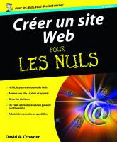 Créer un site Web 8e pour les Nuls