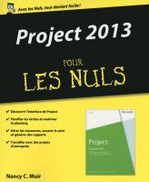 Project 2013 pour les Nuls