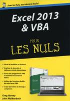 Excel 2013 et VBA Mégapoche Pour les Nuls
