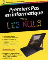 Premiers pas en informatique, ed. Windows 8.1 pour les Nuls