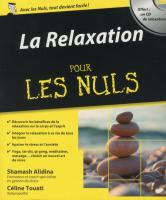 La Relaxation Pour les Nuls + CD