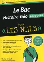 Bac Histoire-Géographie 2015  pour les Nuls