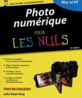 Photo numérique pour les Nuls, 15e édition