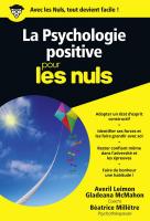 La Psychologie positive pour les Nuls