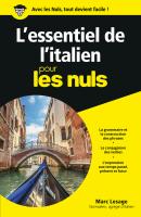 L'essentiel de l'italien Pour les Nuls