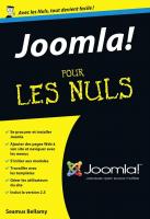 Joomla! Poche Pour les Nuls