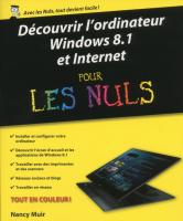 Découvrir l'ordinateur, Windows 8.1 et Internet pour les Nuls