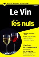Le Vin pour les Nuls poche, 3e édition