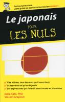 Le japonais - Guide de conversation pour les Nuls, 2ème édition