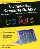 Les Tablettes Samsung Galaxy pour les Nuls, 3e édition
