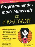 Programmer des mods Minecraft en s'amusant, pour les Nuls