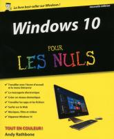 Windows 10 pour les Nuls, 2e
