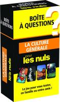 Boîte à questions La Culture générale pour les Nuls, éd 2016