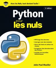 Python pour les Nuls, grand format, 2e édition