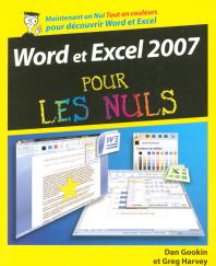 Word & Excel 2007 Pour les Nuls édition couleurs