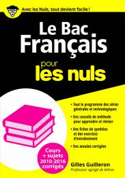 Le Bac Français 2016 pour les Nuls