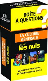 Boîte à questions La Culture générale pour les Nuls, éd 2016