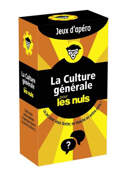 La culture générale pour les Nuls Jeux d'apéros, 2e édition