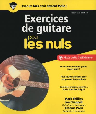 Exercices de guitare pour les Nuls grand format, 2e édition