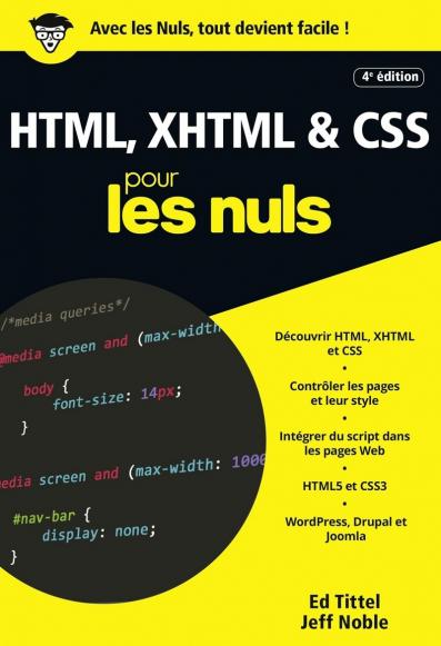 HTML, XHTML et CSS pour les Nuls poche, 4e édition