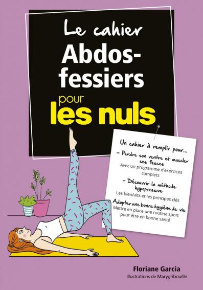 Le cahier Abdos-fessiers pour les Nuls