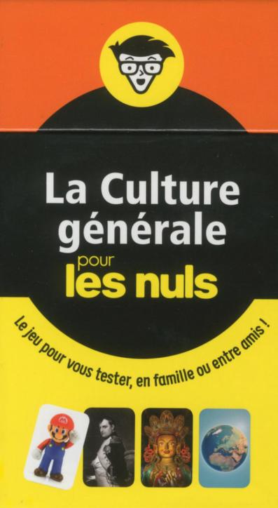 Boîte à questions - La Culture générale pour les Nuls, 7e édition - Le jeu pour vous tester, en famille ou entre amis!