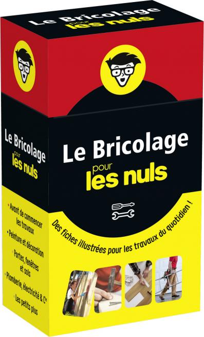 Boîte à fiches - Le Bricolage pour les Nuls - Des fiches illustrées pour les travaux du quotidien