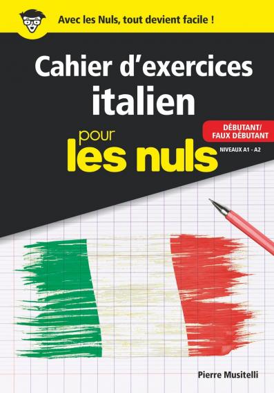 Cahier d'exercices italien débutant pour les Nuls