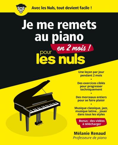 Je me remets au piano en 2 mois pour les Nuls