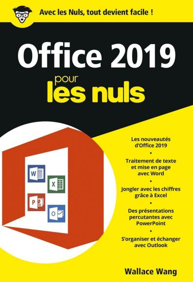 Office 2019 pour les Nuls, poche  - Word, Excel, PowerPoint et Outlook