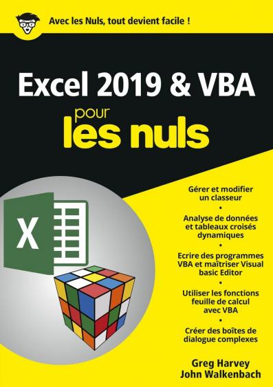 Excel 2019 & VBA pour les Nuls, mégapoche
