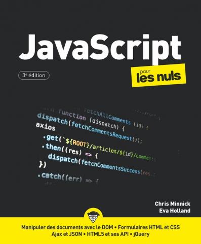 JavaScript pour les Nuls, grand format,  3e éd