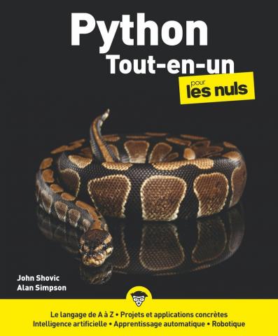 Python tout-en-un pour les Nuls