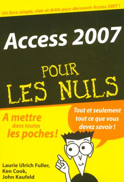 Access 2007 Poche Pour les Nuls