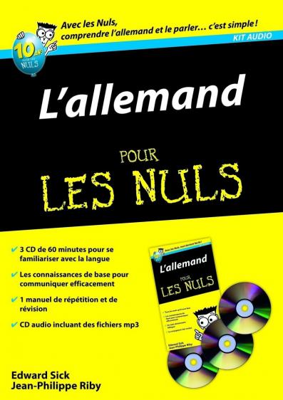 Kit audio Allemand pour les Nuls