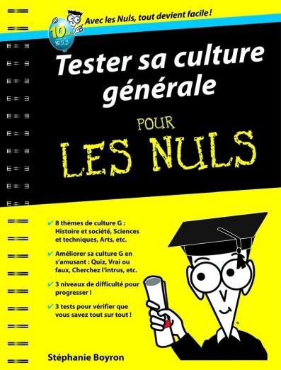 Tester sa culture générale Poche Pour les nuls