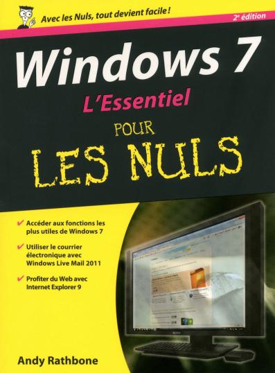 Windows 7, 2e L'essentiel Pour les Nuls