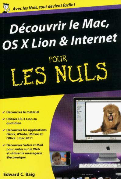 Découvrir le Mac OS X Lion et Internet Poche Pour les nuls