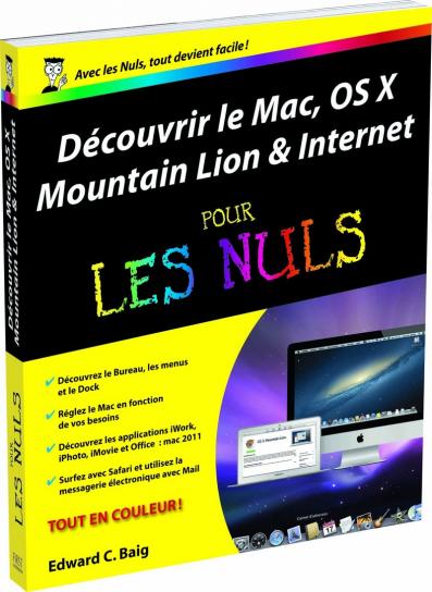 Découvrir le Mac, OS X Mountain Lion et Internet pour les Nuls