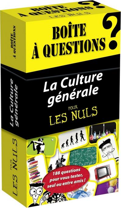Boîte à questions - La Culture générale pour les Nuls